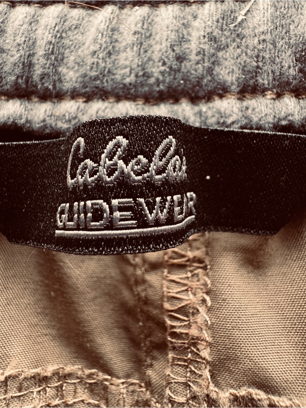 CABELA’SGUIDE WEAR  Women's Straight-Leg Cargo Pants - Tan, pockets galore. - Picture 3 of 11